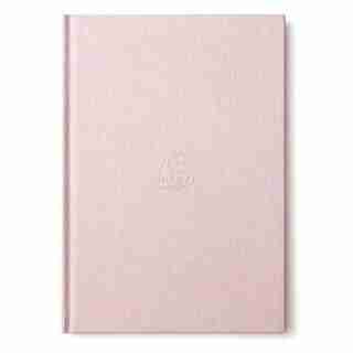 RUSSELL AND HAZEL A5 BOOKCLOTH JOURNAL PEONY