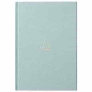 RUSSELL AND HAZEL A5 BOOKCLOTH JOURNAL DEW