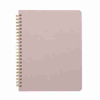 Notebook Spiral Bookcloth Peony