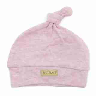 Juddlies Newborn Cap, Pink Fleck