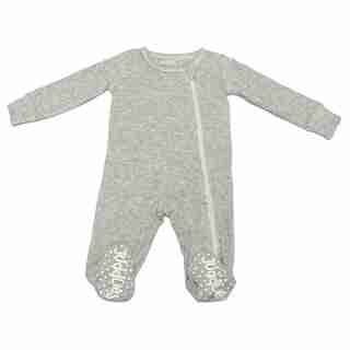 Juddlies Sleeper Pale Grey Fleck, XS 0-3 Months