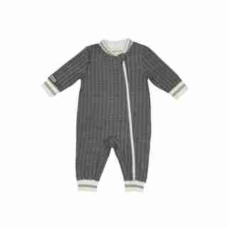 Juddlies Cottage Collection Playsuit, Bear Black Medium 6-12 months