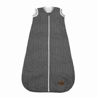 Juddlies - Cottage Collection - Organic Cotton Dream Sack, Sleep Sack, Wearable Blanket, 2-Way Zipper, 2.5 Tog - Bear Black - 6-18 months