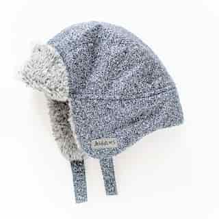 Juddlies - Winter Hats - Salt & Pepper Grey - 0-6 months