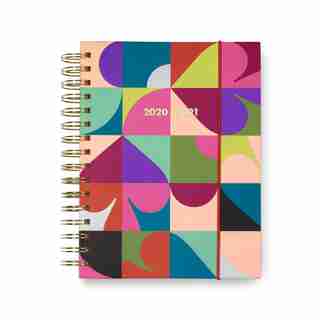 Kate Spade New York 2020-2021 17-Month Large Planner Spade Dot Geo