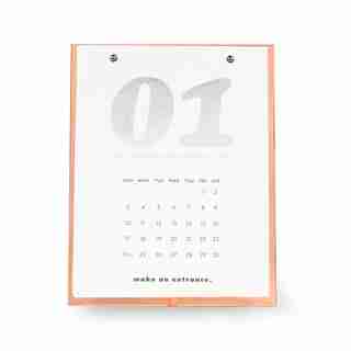 Calendrier de bureau – Kate Spade New York, corail