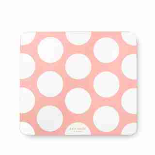 Kate Spade New York Mouse Pad - Peach Jumbo Dot