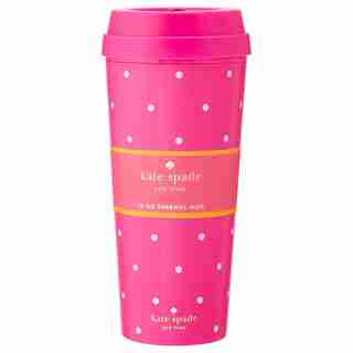 Kate Spade New York Thermal Mug Larabee Dot Pink