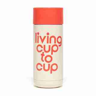 STAINLESS STEEL THERMAL MUG - LIVING CUP TO CUP