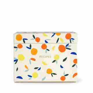 Kate Spade New York Recipe Box, Citrus Twist