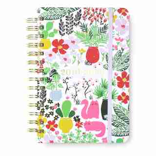 2019-2020 kate spade new york medium 17-month planner garden posy