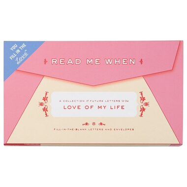 Read Me When…Letters Love of My Life by Knock Knock Read Me When…Letters Love of My Life by Knock Knock