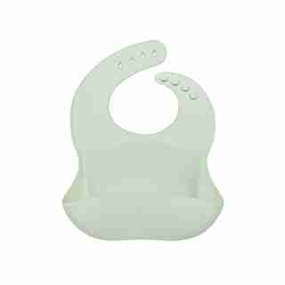 Loulou Lollipop Silicone Bib - Mint