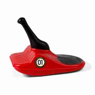 Zipfy Freestyle Mini Luge Snow Sled - Red