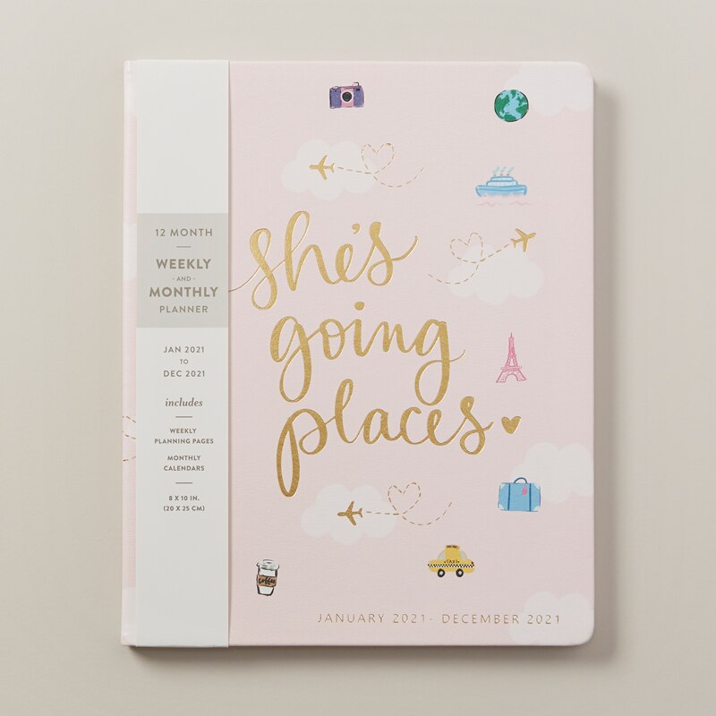 Dayna Lee 2021 12 Month Weekly Monthly She S Going Places Planner By Dayna Lee Gifts Www Chapters Indigo Ca going places 2021 calendar