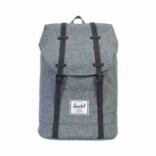 RETREAT BACKPACK, RUBBER RAVEN & BLACK