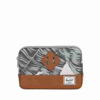 Herschel Heritage Ipad Mini Sleeve Silver Birch Palm/Tan Leather