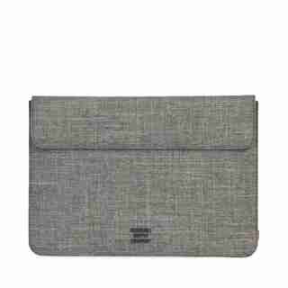 HERSCHEL SPOKANE 13" MACBOOK SLEEVE RAVEN CROSSHATCH