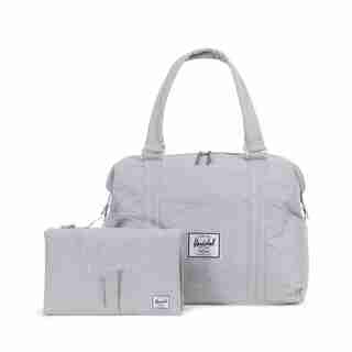 STRAND SPROUT DIAPER BAG, GREY CROSSHATCH