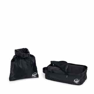HERSCHEL TRAVEL ORGANIZERS - BLACK