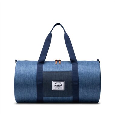HERSCHEL SUTTON MID-VOLUME DUFFLE - FADED DENIM/INDIGO DENIM
