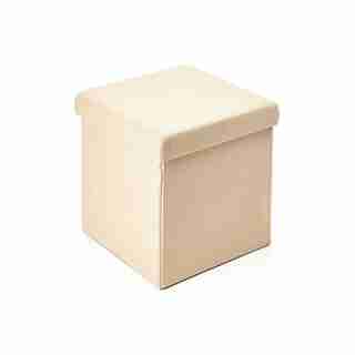 Kube Storage Ottoman – Bashful Pink