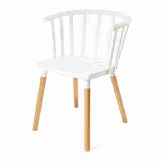 Kaptain Chair - Pure White