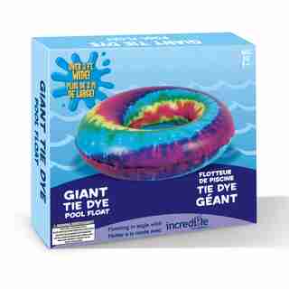 Tie Dye Inflatable Pool Ring