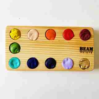 BEAM PAINTS SPECTRUM 11 PINE WATERCOLOUR PALETTE