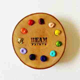 BEAM PAINTS BIRCH 11 MINI-COOKIE WATERCOLOUR PALETTE