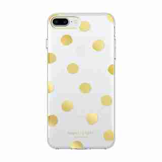 Sugar Paper Case for iPhone 7 Plus - Large Dot Gold