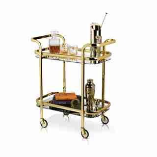 Belmont Gold Bar Cart