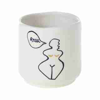Hear Me Roar Ceramic Pot