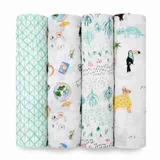 Classic Swaddle Around the World Set of 4