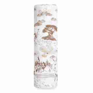 Harry Potter Swaddle Blanket Hogwarts Grounds