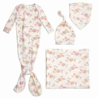 Snuggle Knit Newborn Gift Set - Rosettes