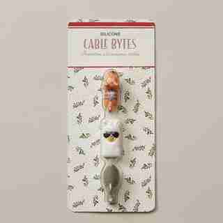 SILICONE CABLE BITES SET OF 3
