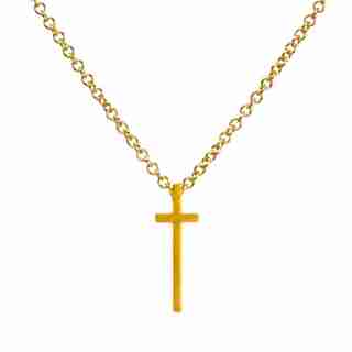 HAVE FAITH NECKLACE GOLD DIPPED