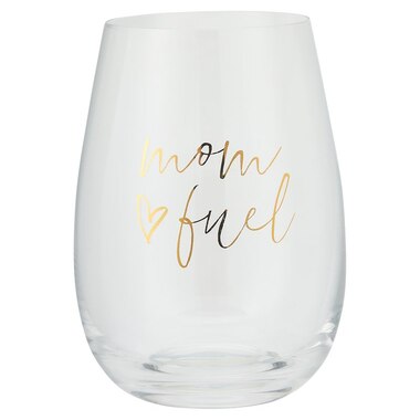 Stemless Wine Glass â Mom Fuel