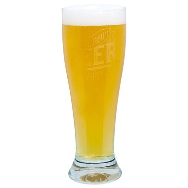 Pilsner Glass â Smile Thereâs Beer
