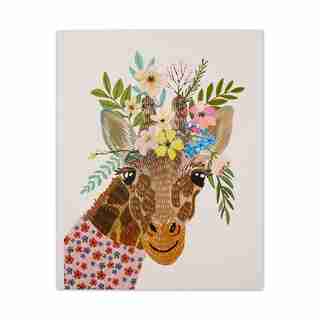 GIRAFFE ART PRINT - 8" X 10"