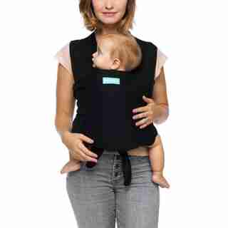 Moby® Fit 2-in-1 Grow with Baby Carrier and T-Shirt 100% Cotton Black