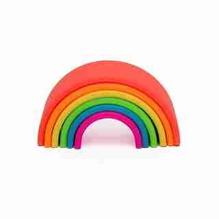 Dena NEON Rainbow Silicone Toy