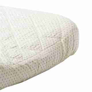 PIN DOT CHANGE PAD COVER, GREY
