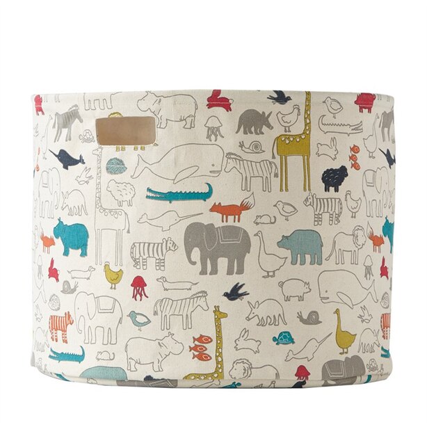 Pehr Storage Drum Noah's Ark Large 20''d x 15''h