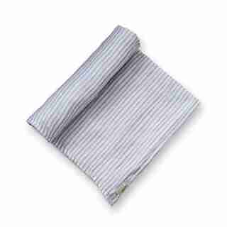 Pehr Swaddle Stripe Pebble