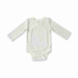 STRIPES AWAY KIMONO ONE PIECE - SEA 0-3 MONTHS
