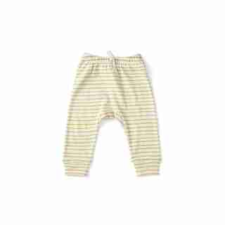 STRIPES AWAY HAREM PANT - MARIGOLD 0-3 MONTHS