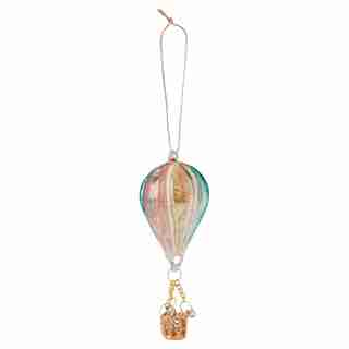 Glitterville® Balloon Metallic Glass Ornament