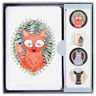 Ensemble de cartes, Animaux de la forêt